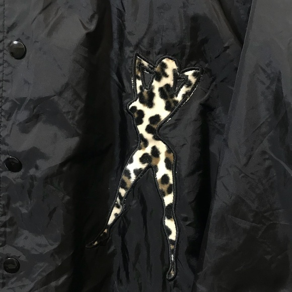 Vintage black Casino Wear LA windbreaker - Picture 3 of 4